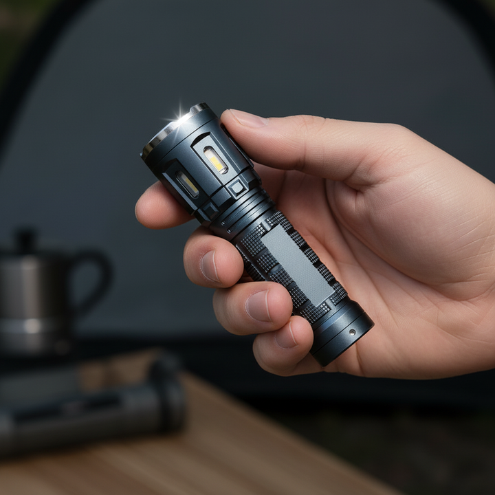 Flashlight | Aluminum Body, Five Lighting Modes 0
