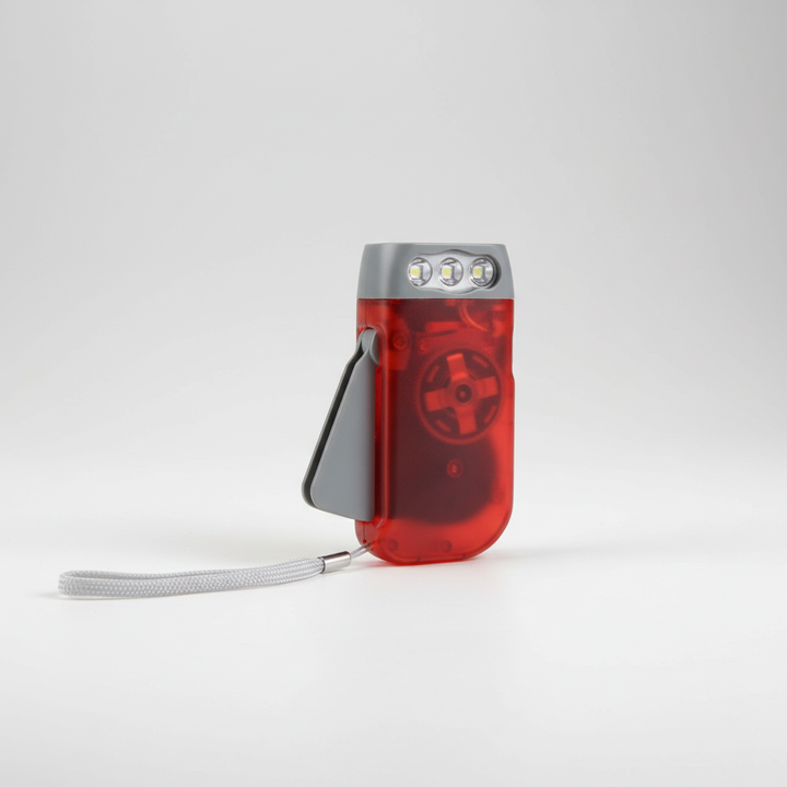 Flashlight | Hand-Crank Power, Waterproof Design 2