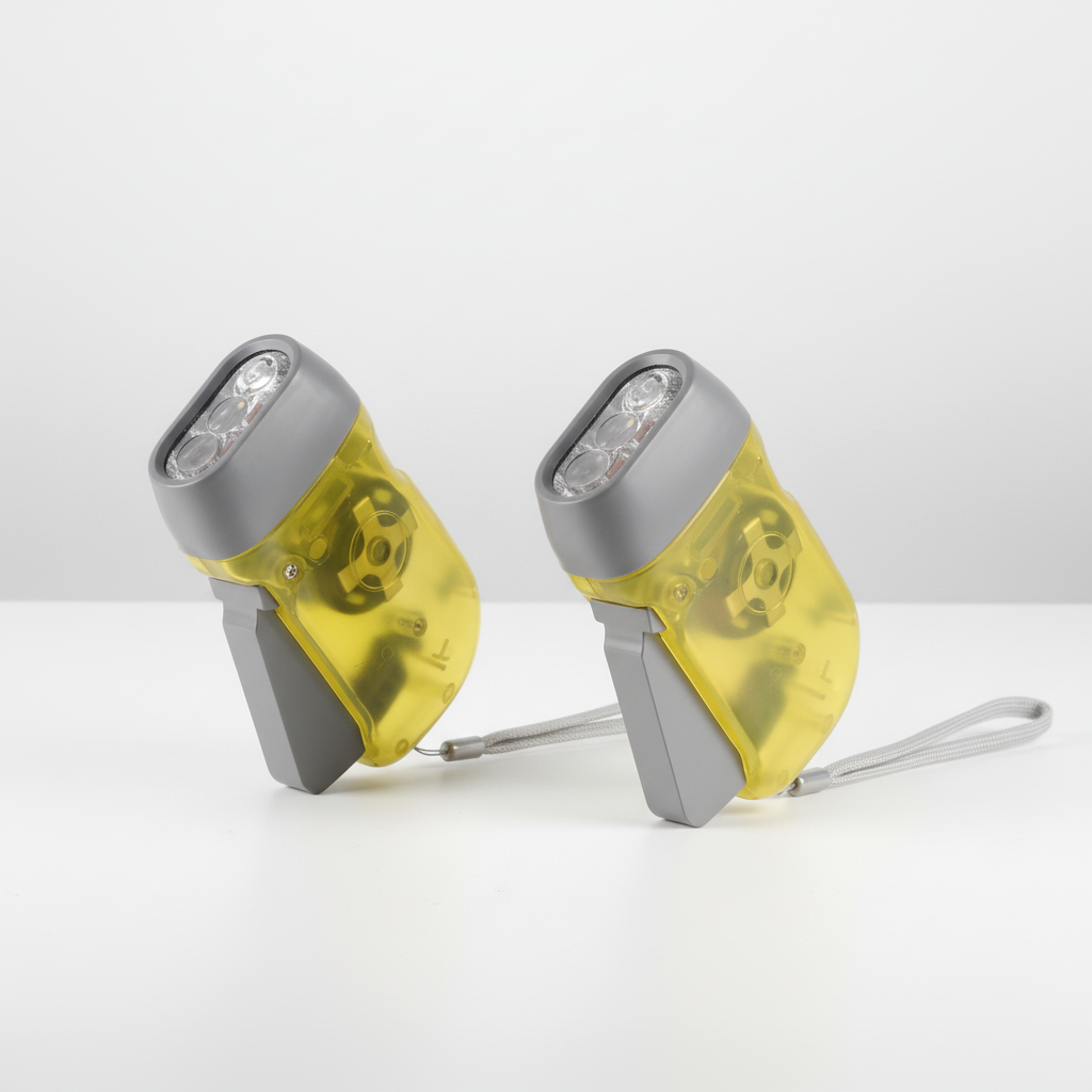 Flashlight | Hand-Crank Power, Waterproof Design 4