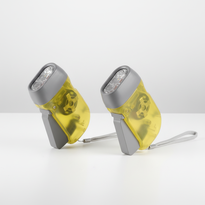 Flashlight | Hand-Crank Power, Waterproof Design 4