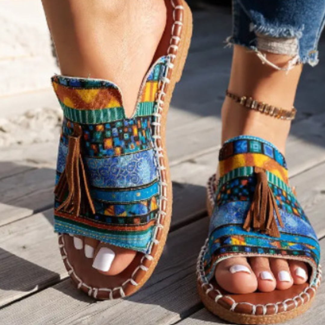 Flat Sandals | Comfortable Design, Slip-On Style 1