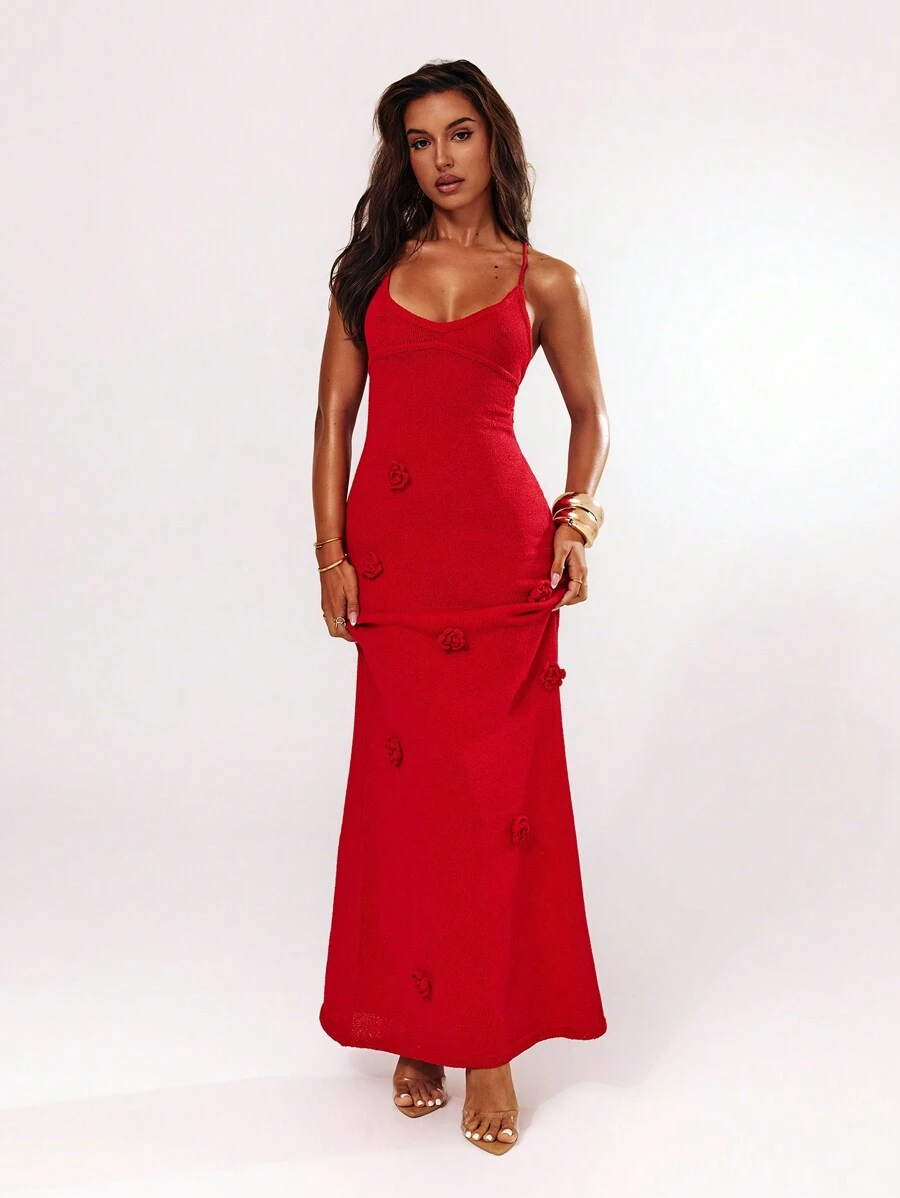 Floral Bodycon Dress for Women