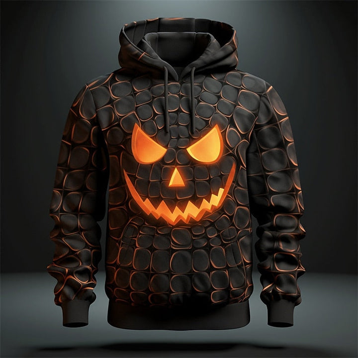 Hooded Sweatshirt | Halloween Graphic, Long Sleeves 4