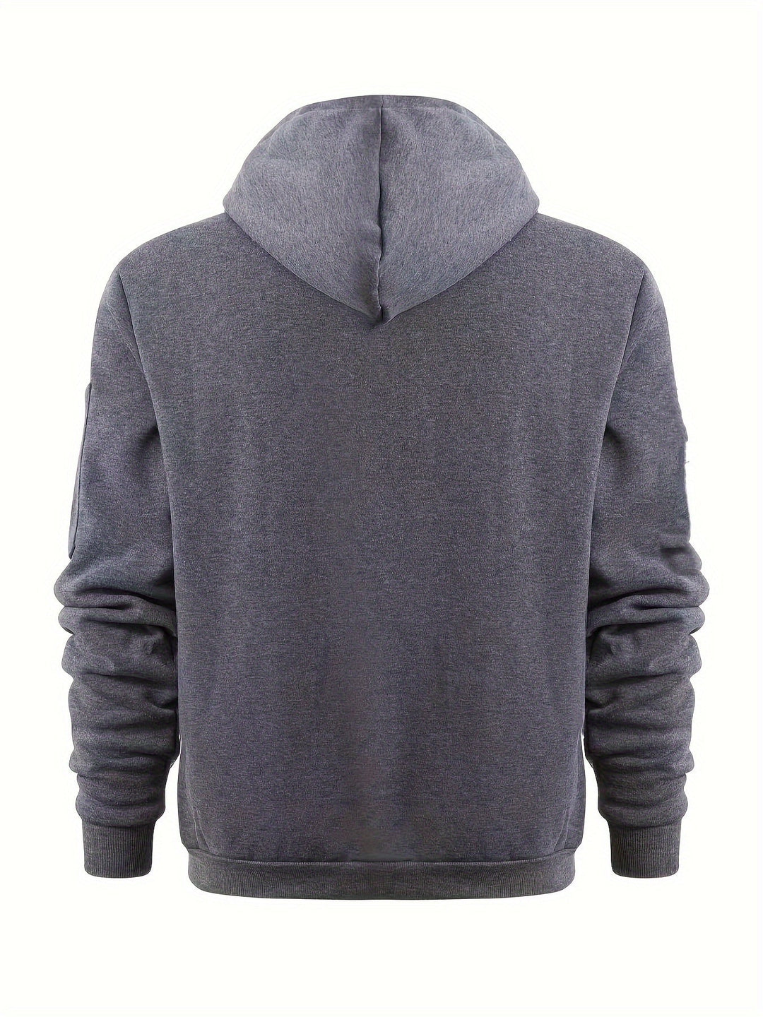 Hoodie | Full-Zip Front, Adjustable Drawstring Hood 1