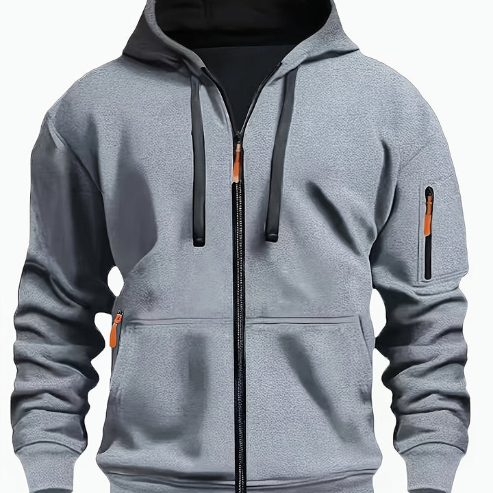 Hoodie | Full-Zip Front, Adjustable Drawstring Hood 19