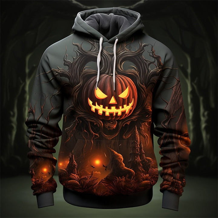 Hoodie | Pumpkin Graphic, Long Sleeves 2