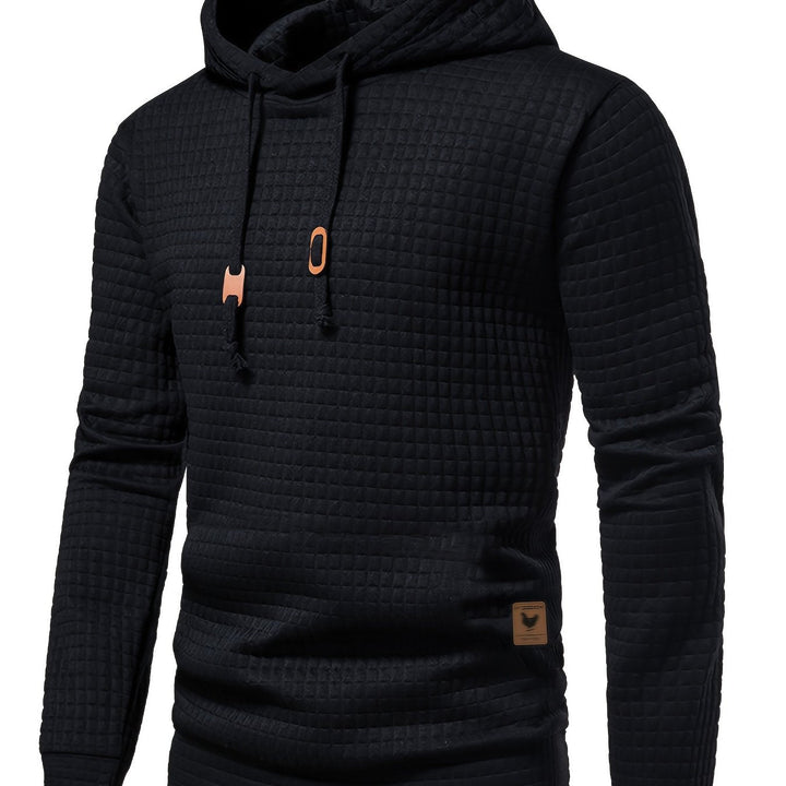 Hoodie | Textured Fabric, Adjustable Drawstring 0