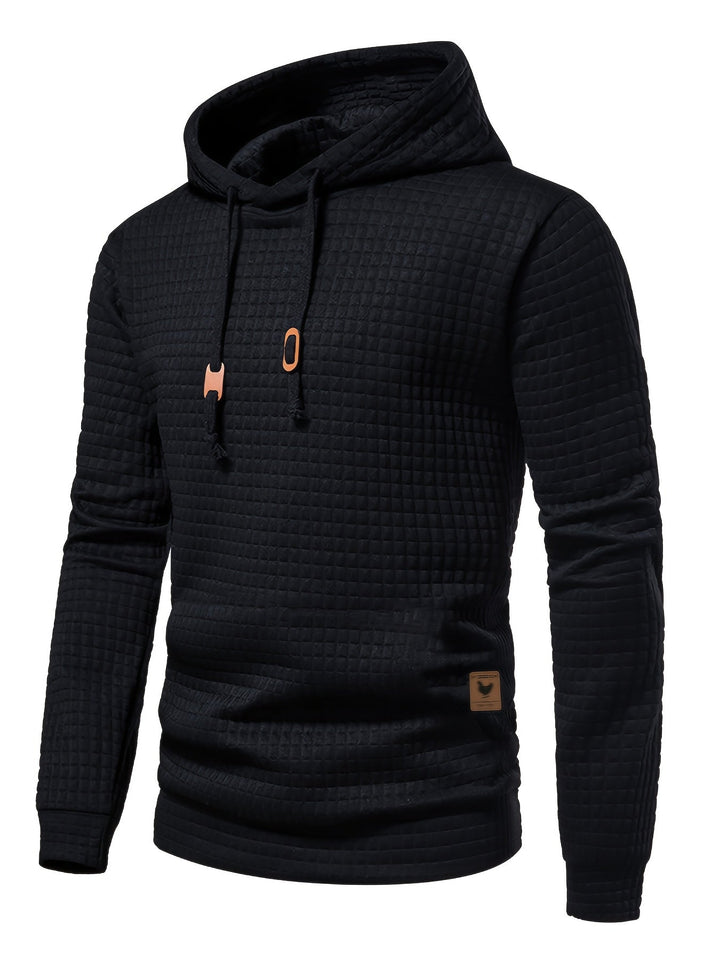 Hoodie | Textured Fabric, Adjustable Drawstring 1