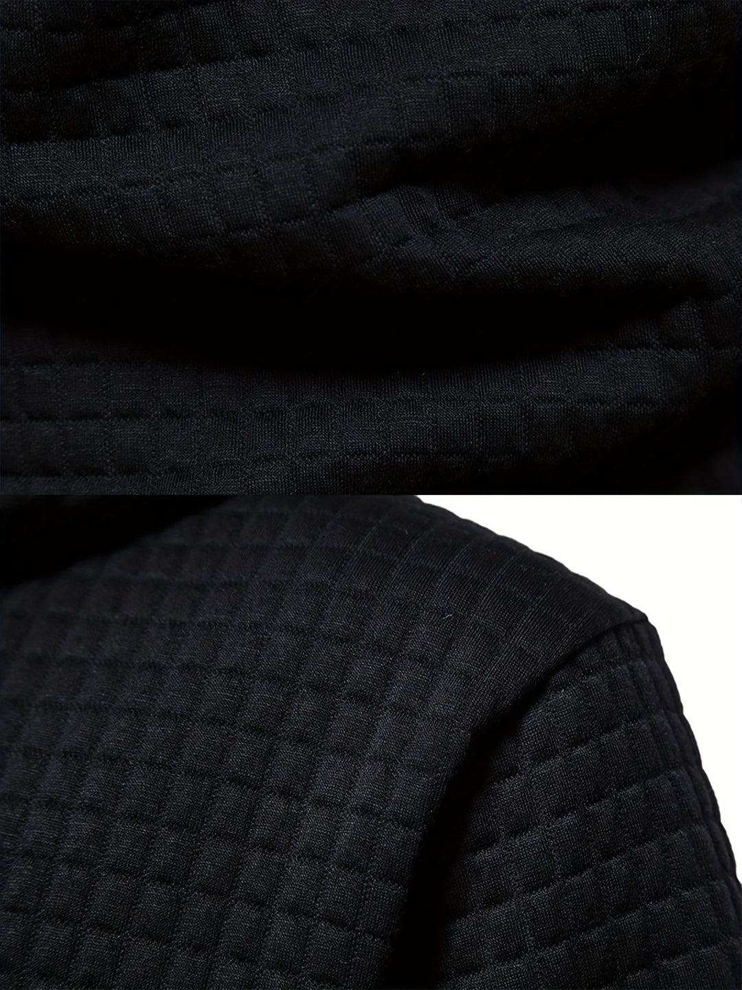 Hoodie | Textured Fabric, Adjustable Drawstring 5