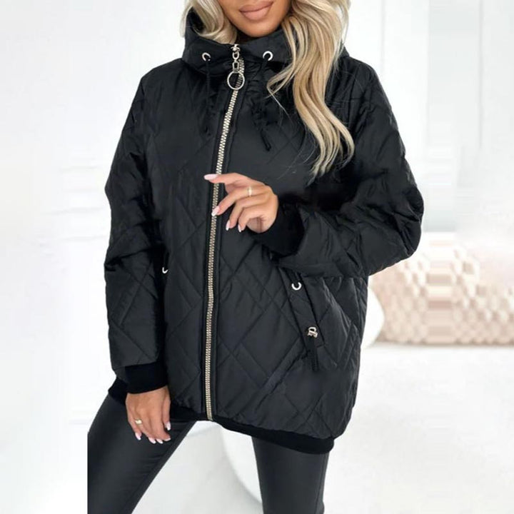 Jacket | High Collar, Hooded, Hip Length 3