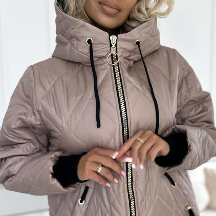 Jacket | High Collar, Hooded, Hip Length 4