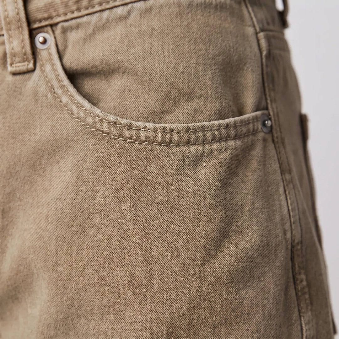 Jeans | Barrel Leg, Mid-Rise, Ankle-Cropped 3
