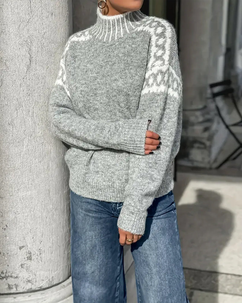 Jumper | High Collar, Relaxed Fit 4