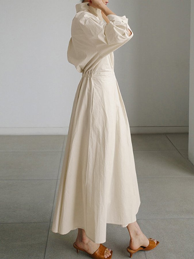 Long Dress | Long Sleeve, Elegant Silhouette 2