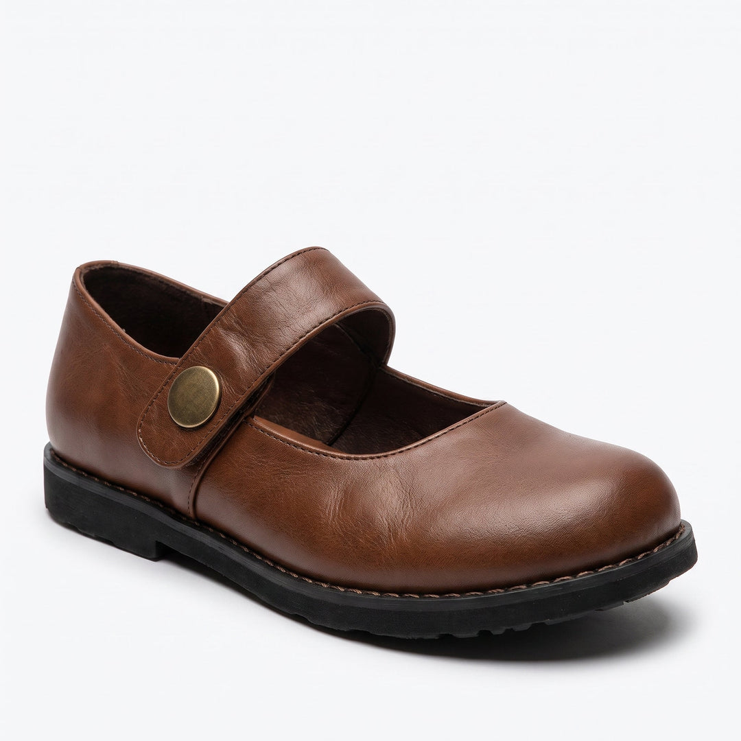 Mary Jane Shoes | Classic Strap Design, Cushioned Insole 0