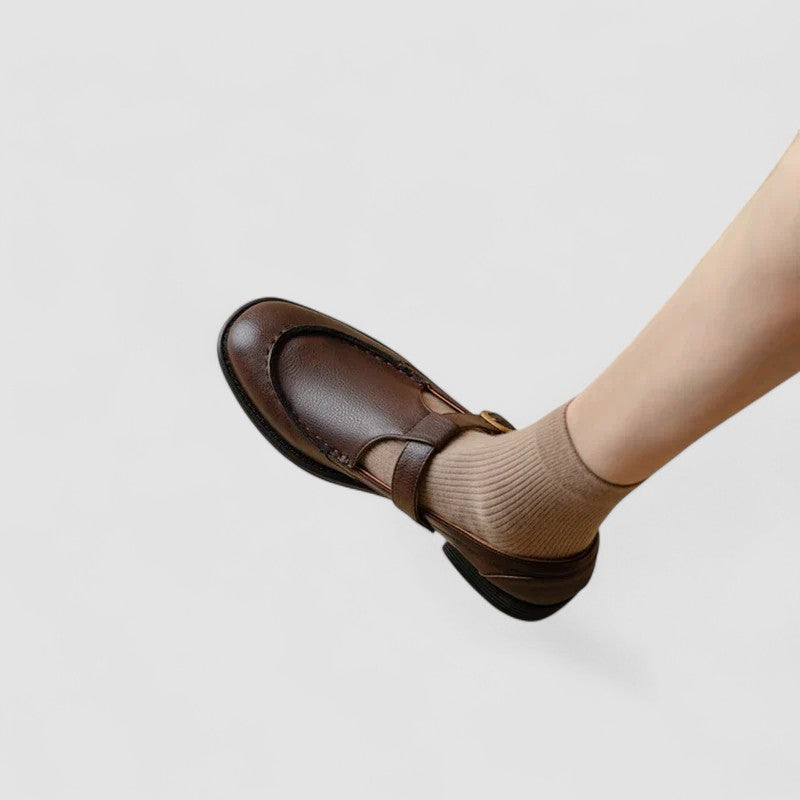 Mary Jane Shoes | Square-Toe Design, T-Strap Detail 3