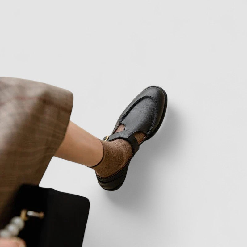 Mary Jane Shoes | Square-Toe Design, T-Strap Detail 4