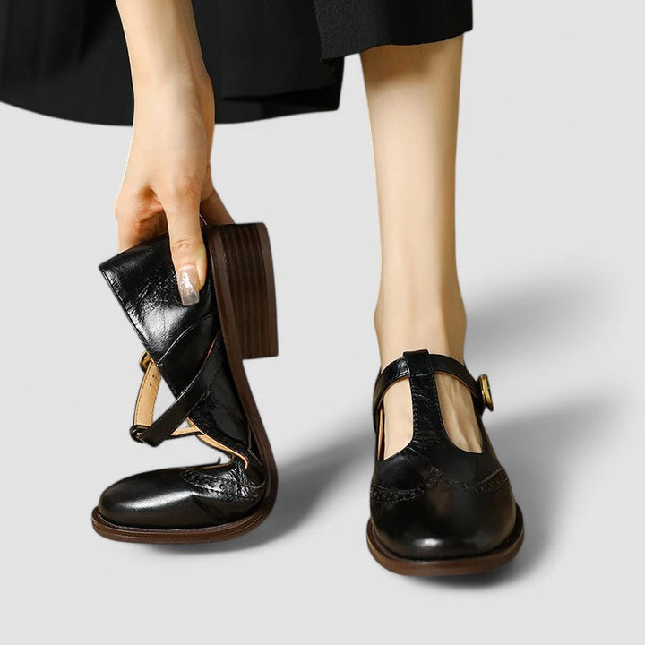 Mary Jane Shoes | Strap Detail, Low Heel 4