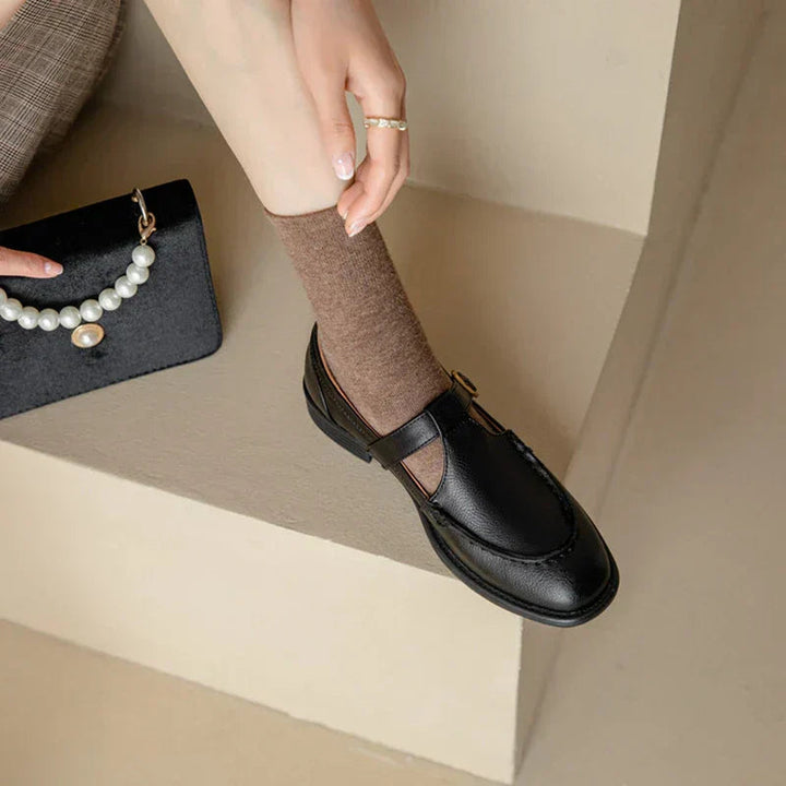 Mary Jane Shoes | T-Strap Buckle, Round Toe 2