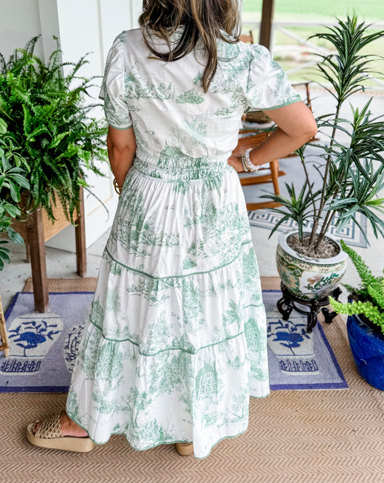 Maxi Dress | Smocked Waist, Tiered Skirt 7