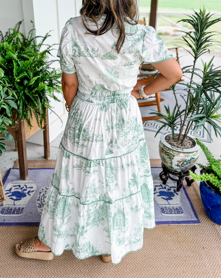 Maxi Dress | Smocked Waist, Tiered Skirt 7
