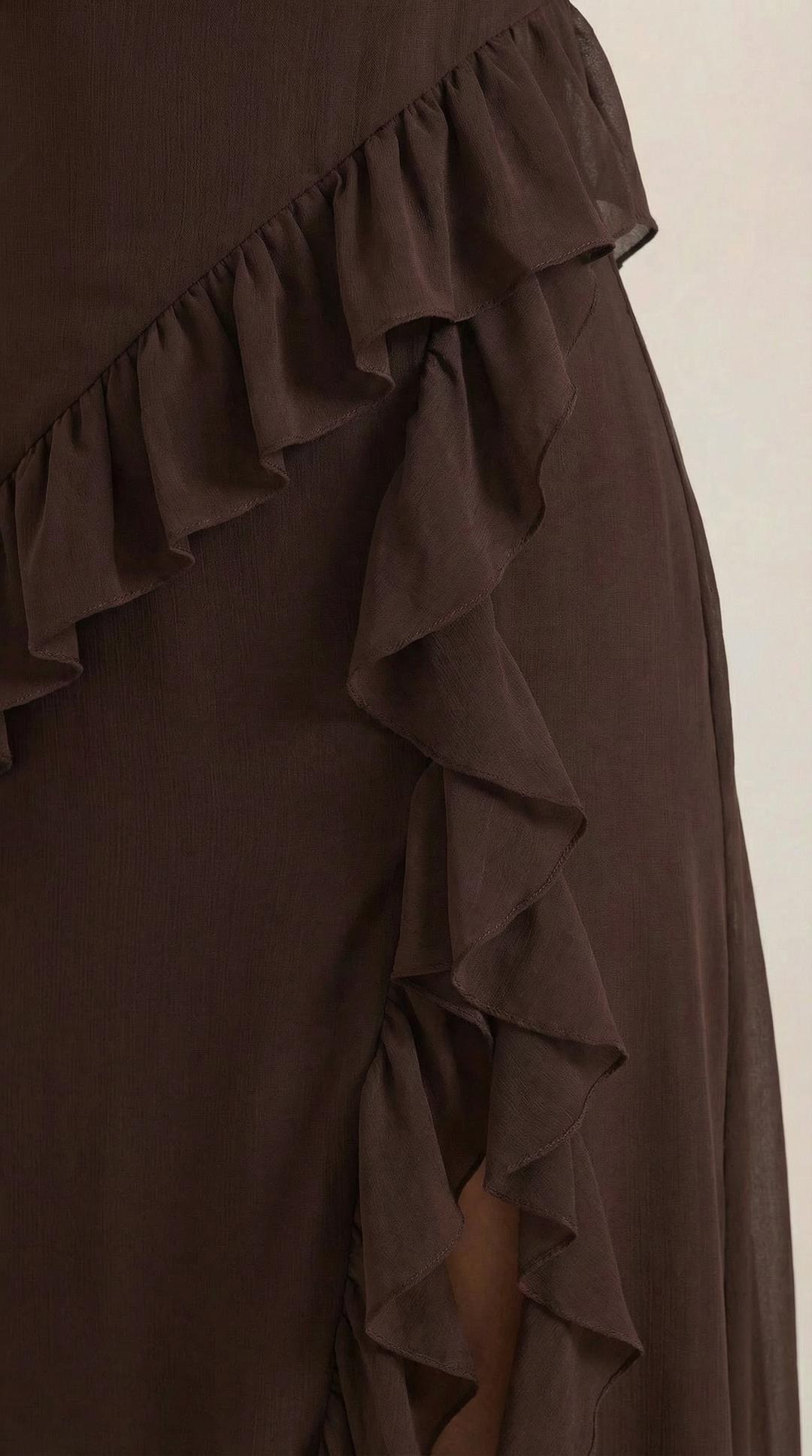 Maxi Dress | Square Neckline, Ruffle-Trimmed Straps 2