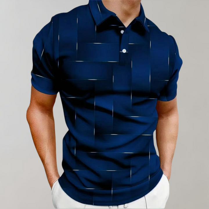 Men's Pattern Polo Shirt