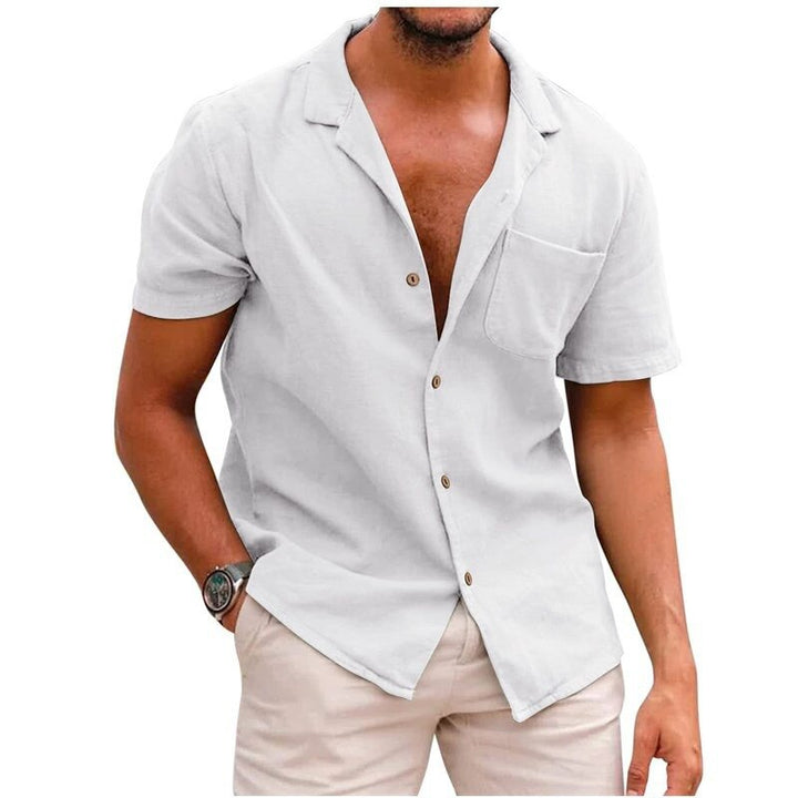 Men's Shirt | Airy Cotton Blend, Neat Structure 0