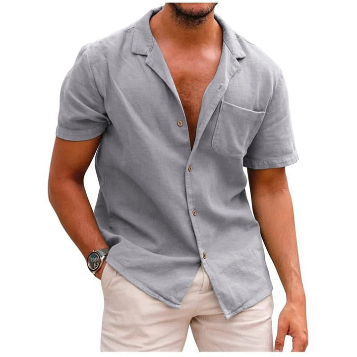 Men's Shirt | Airy Cotton Blend, Neat Structure 3