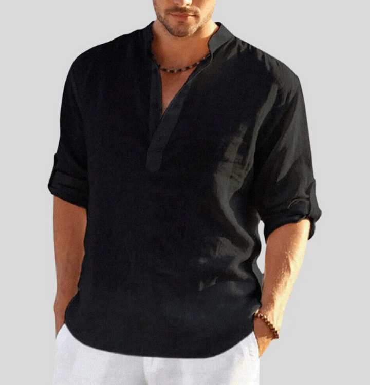 Men's Shirt | Button Placket, Long Sleeve 4