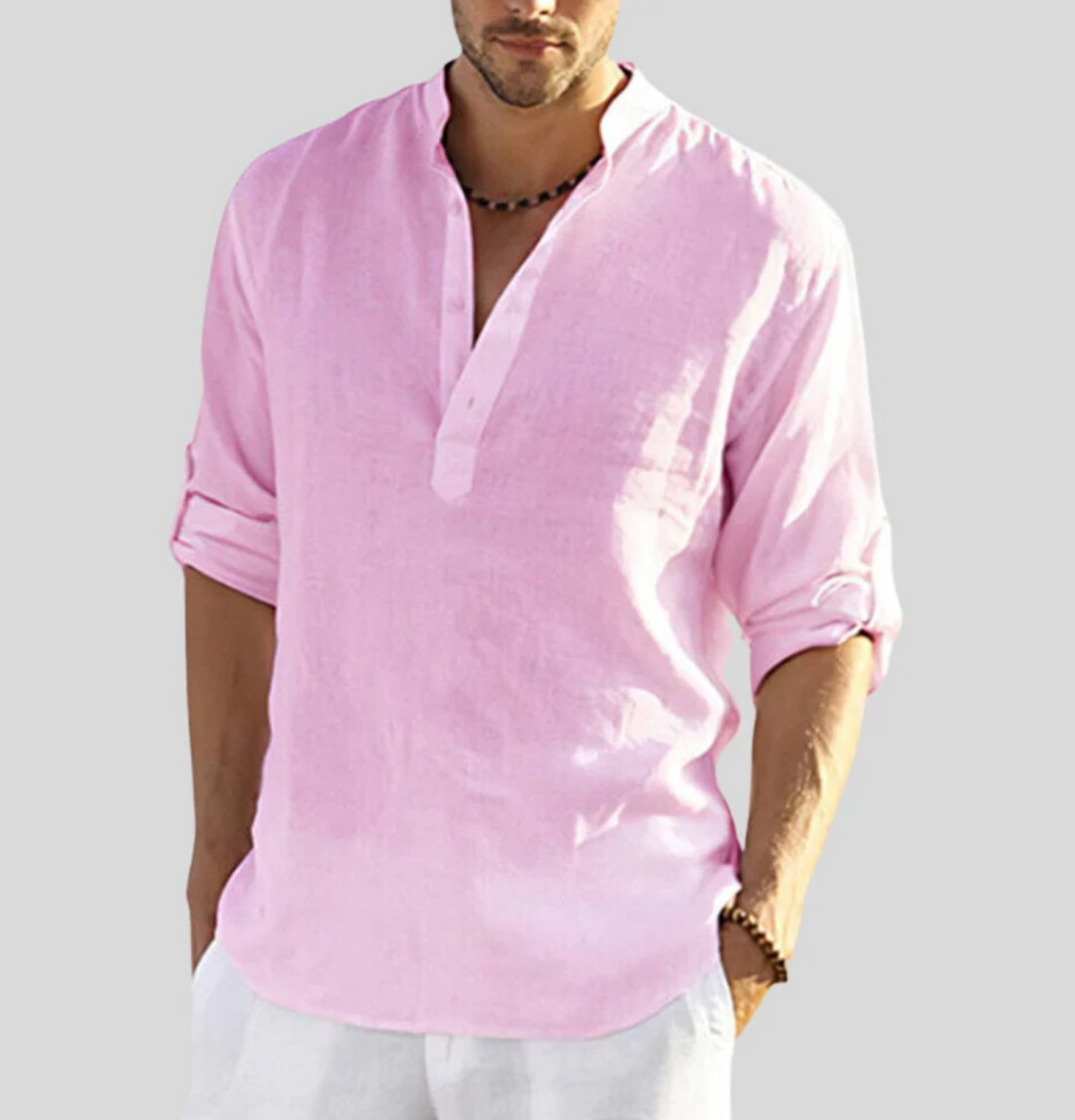 Men's Shirt | Button Placket, Long Sleeve 7