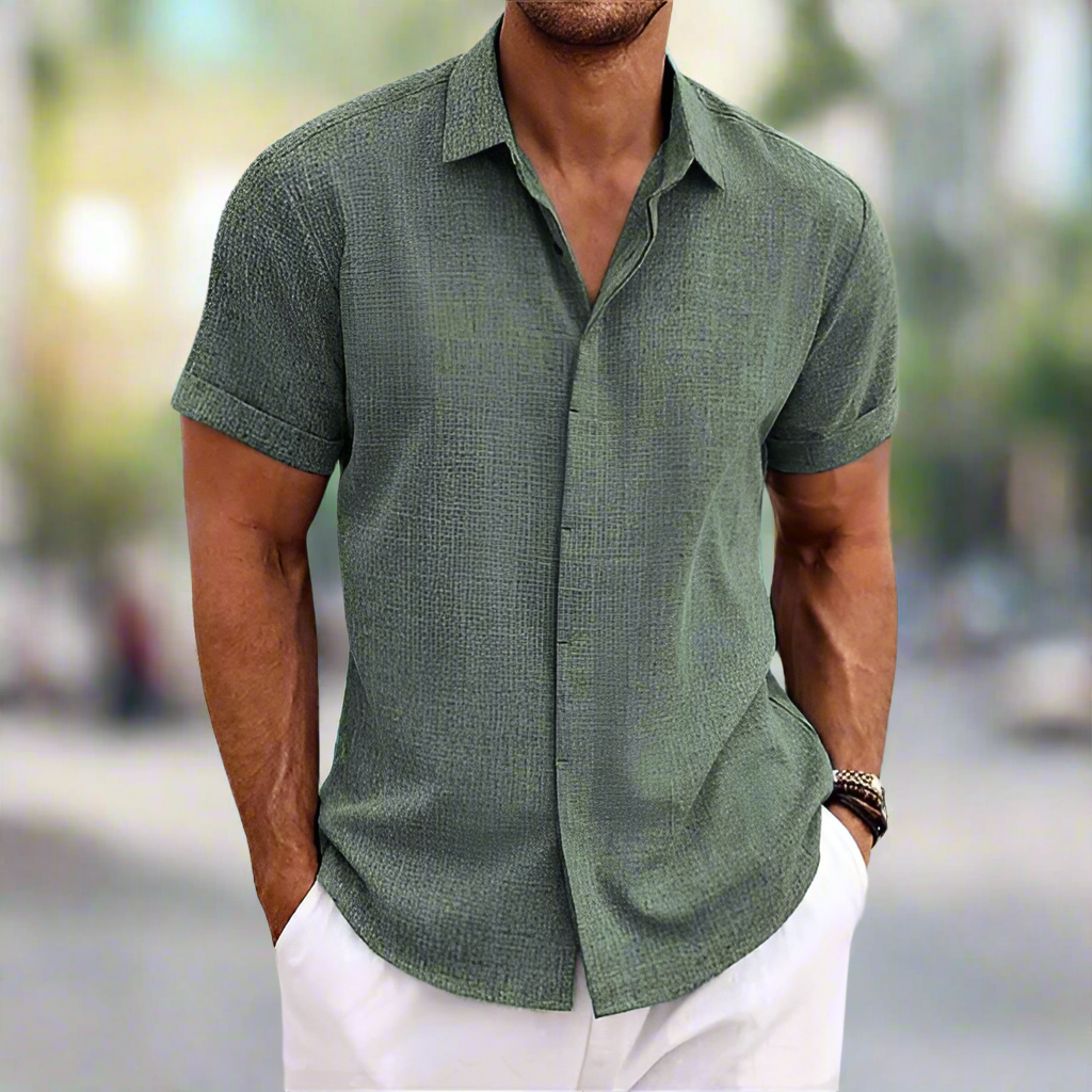 Men's Shirt | Short Sleeve, Relaxed Fit 2