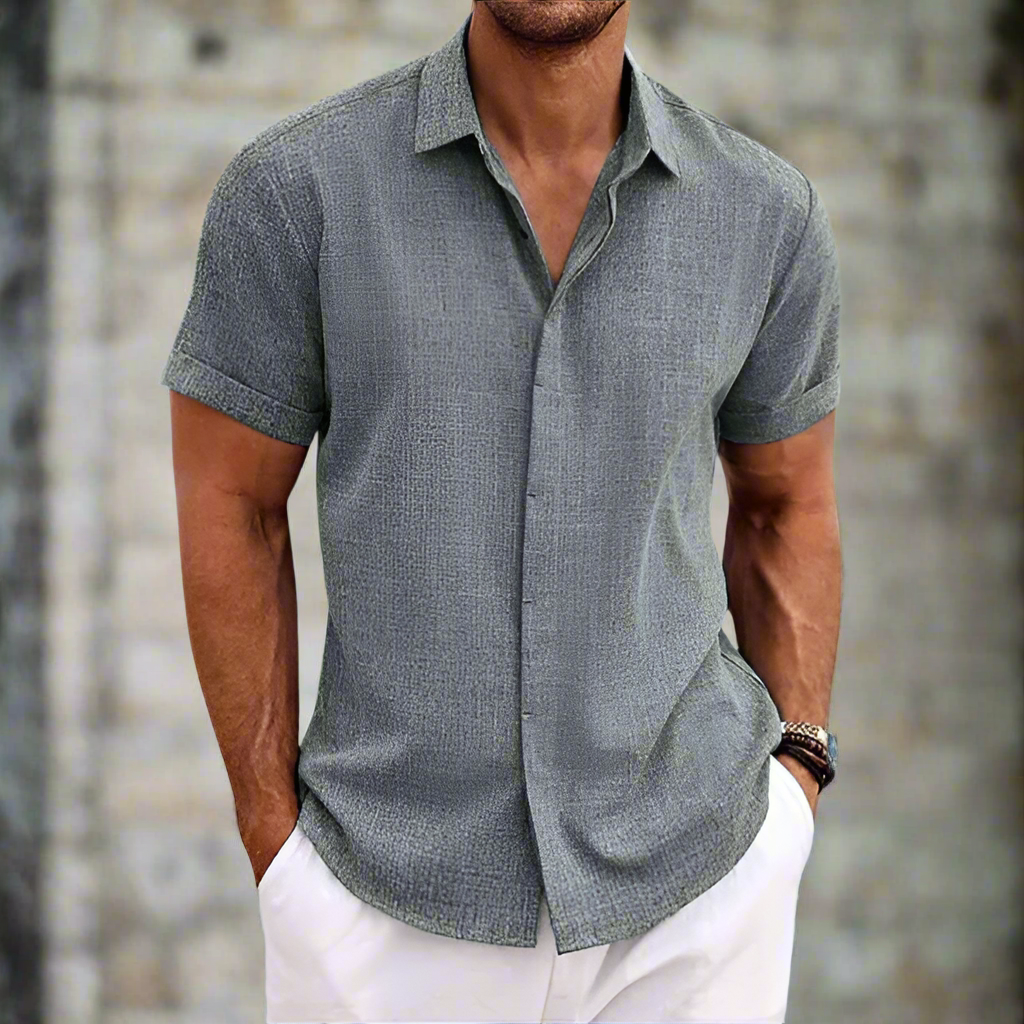 Men's Shirt | Short Sleeve, Relaxed Fit 5