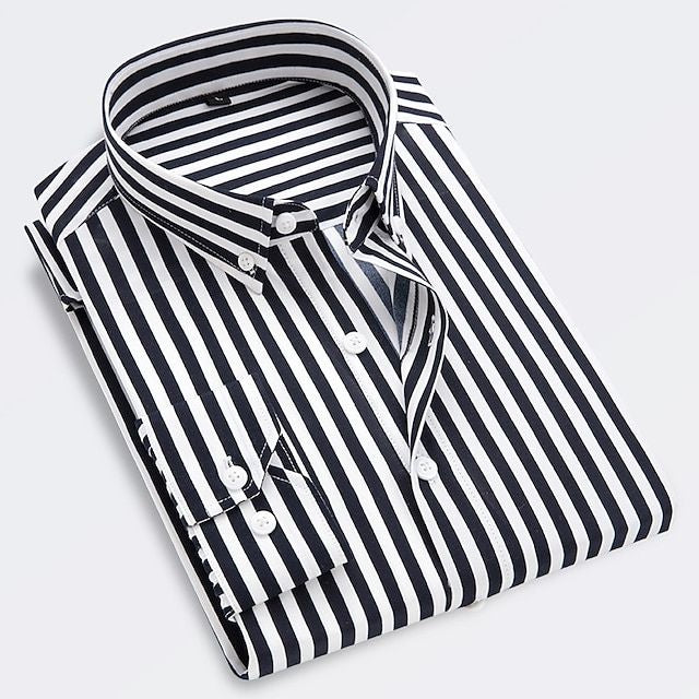 Men's Shirt | Striped Pattern, Fitted Cut 0