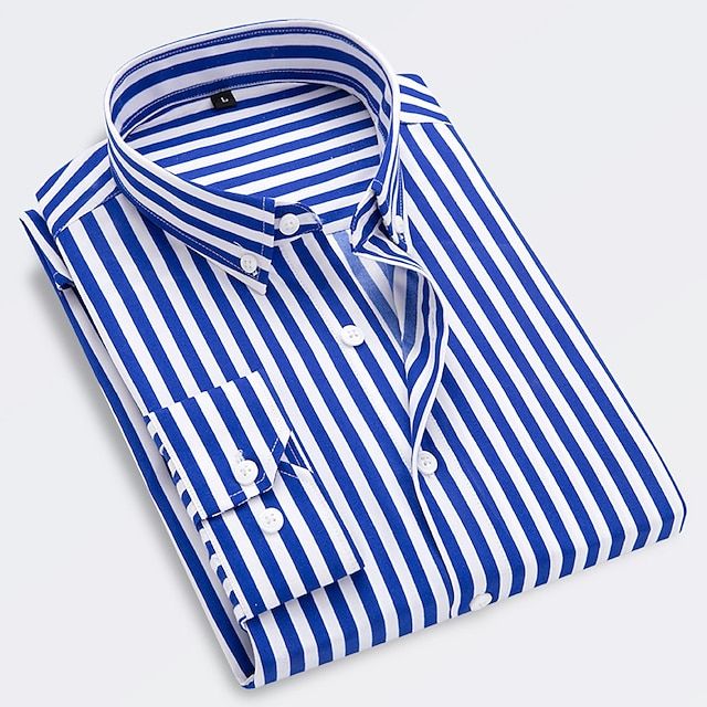 Men's Shirt | Striped Pattern, Fitted Cut 5