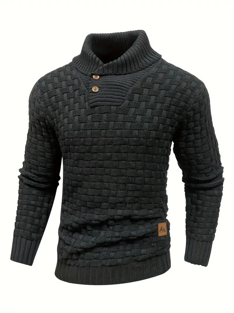 Men's Sweater | Knitted Texture, Classic Cut 2