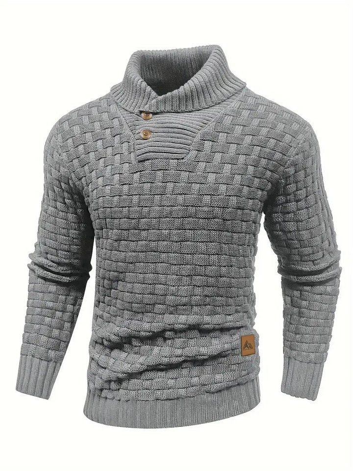 Men's Sweater | Knitted Texture, Classic Cut 4