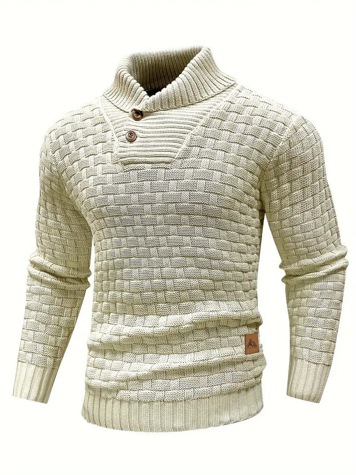Men's Sweater | Knitted Texture, Classic Cut 5
