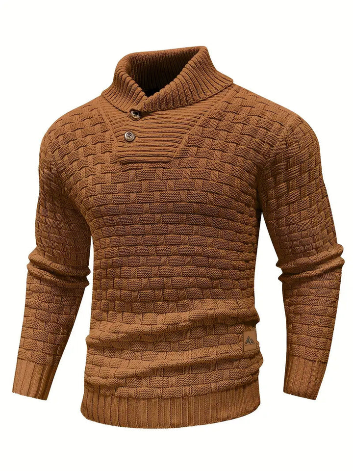 Men's Sweater | Knitted Texture, Classic Cut 6
