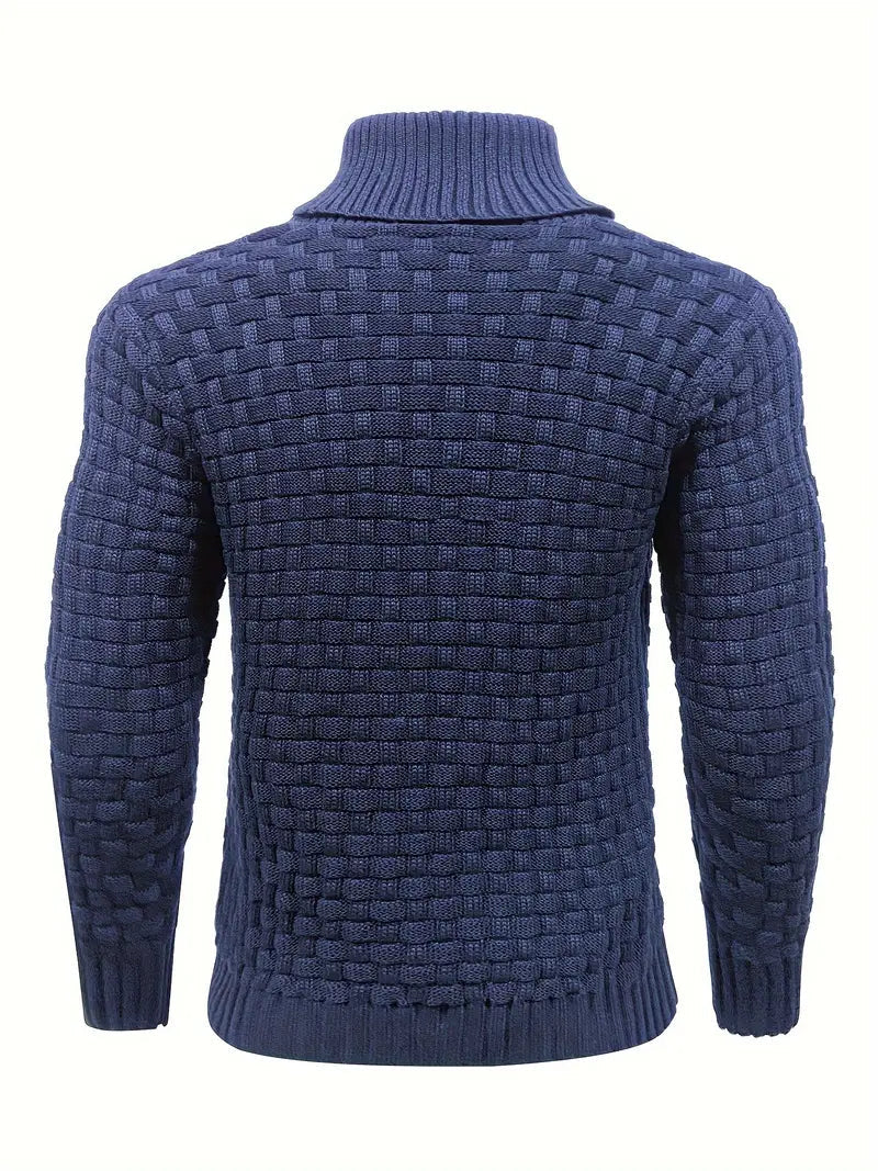 Men's Sweater | Knitted Texture, Classic Cut 7