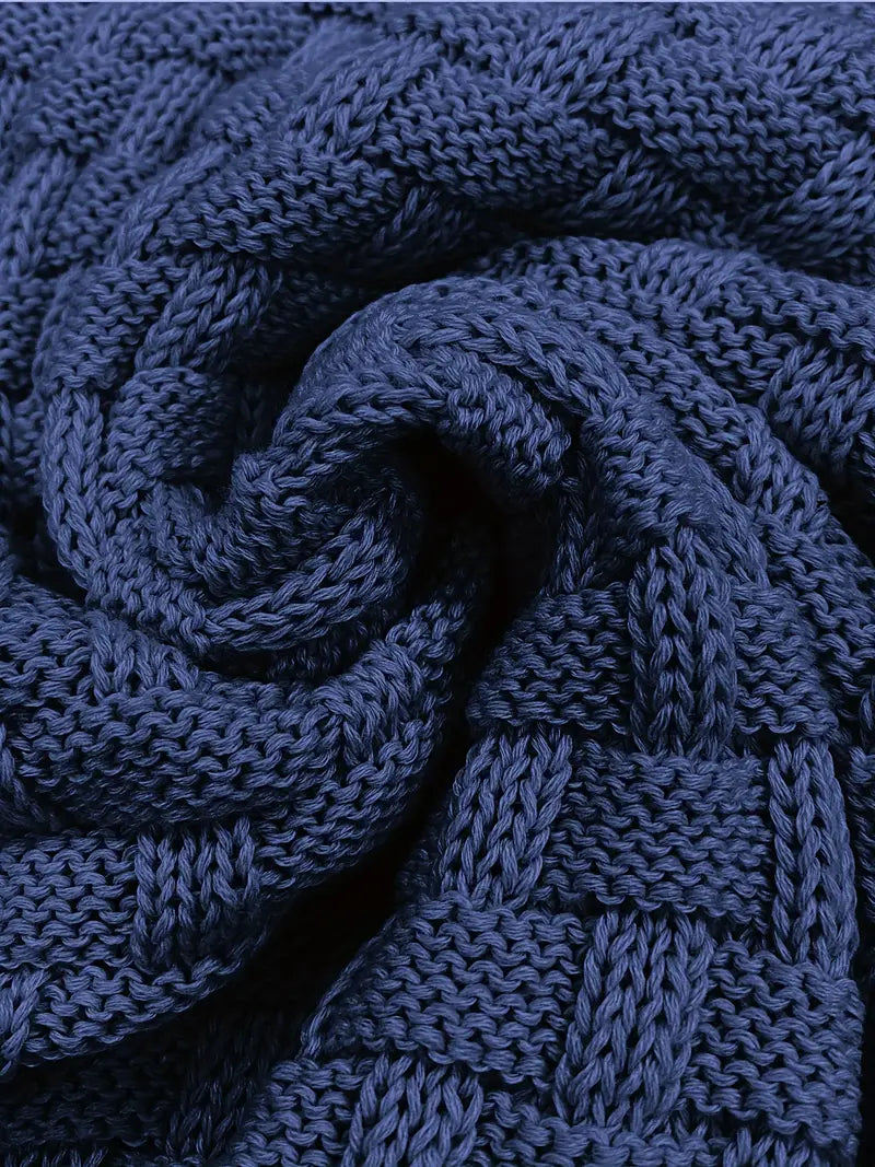 Men's Sweater | Knitted Texture, Classic Cut 8