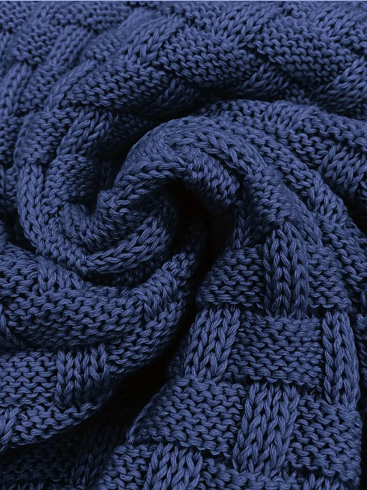 Men's Sweater | Knitted Texture, Classic Cut 8