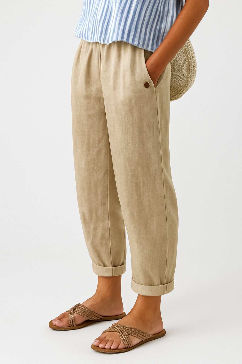 Pants | Straight-Leg Cut, Discreet Side Pockets 0