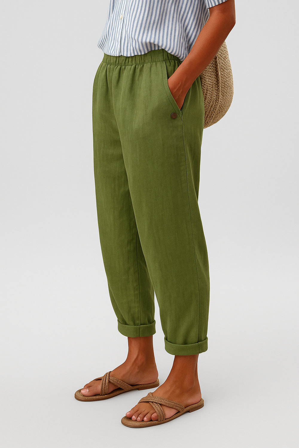 Pants | Straight-Leg Cut, Discreet Side Pockets 1