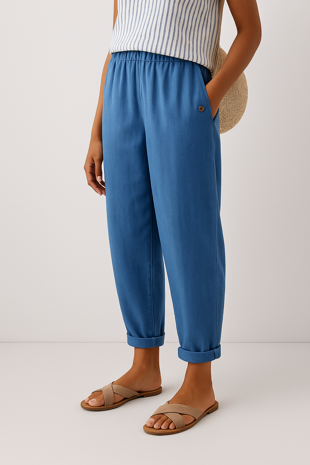 Pants | Straight-Leg Cut, Discreet Side Pockets 2
