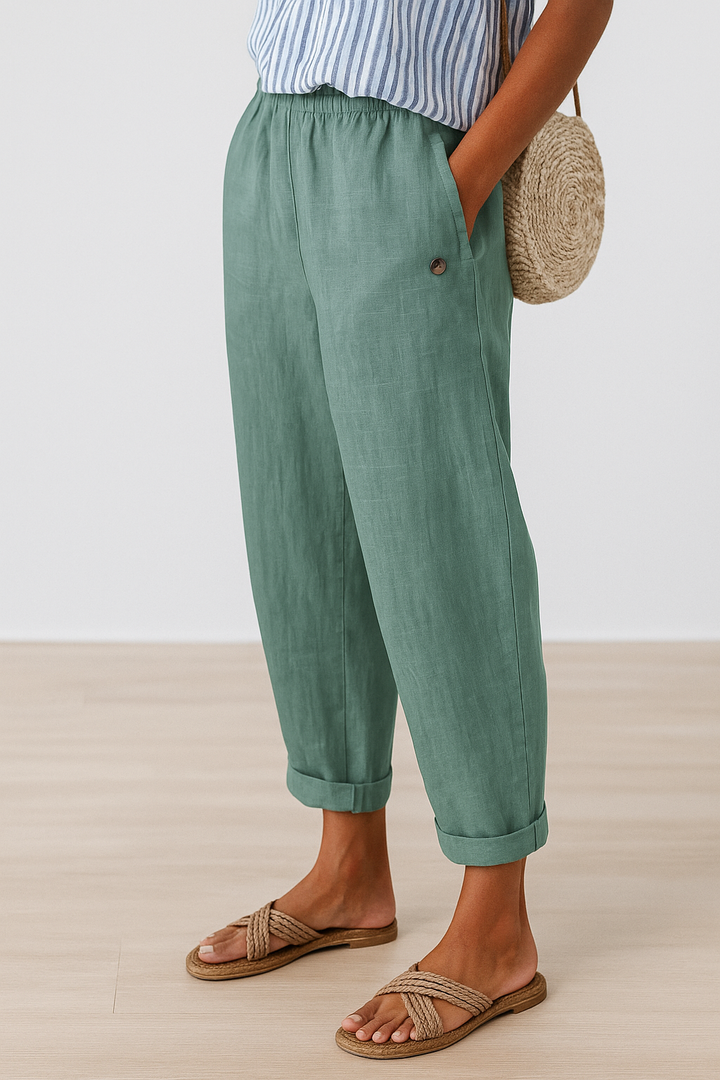 Pants | Straight-Leg Cut, Discreet Side Pockets 3