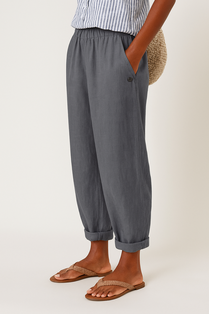 Pants | Straight-Leg Cut, Discreet Side Pockets 4