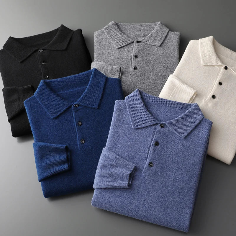 Polo Shirt | Classic Design, Lightweight Merino Wool 1