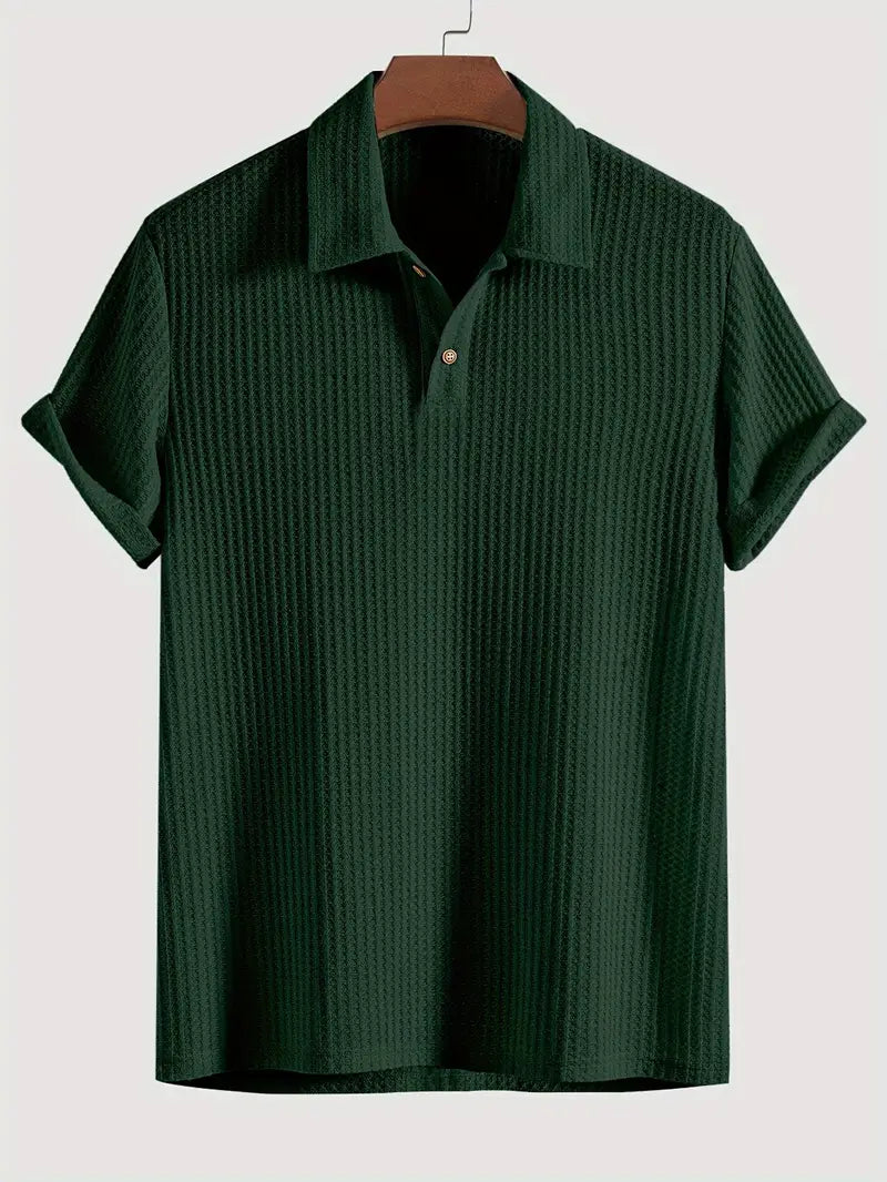 Polo Shirt | High-Stretch Material, Casual Fit 0