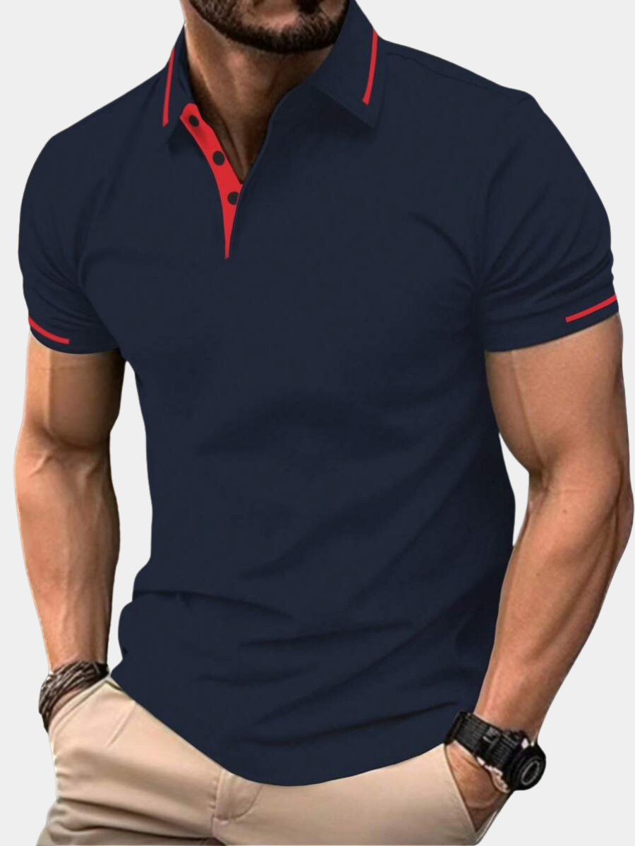 Polo Shirt | Lightweight, Breathable Fabric, Button Detail 1